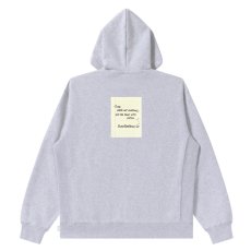 画像2: BlackEyePatch/NOTEPAD OG LABEL HOODIE(HEATHER GRAY) (2)