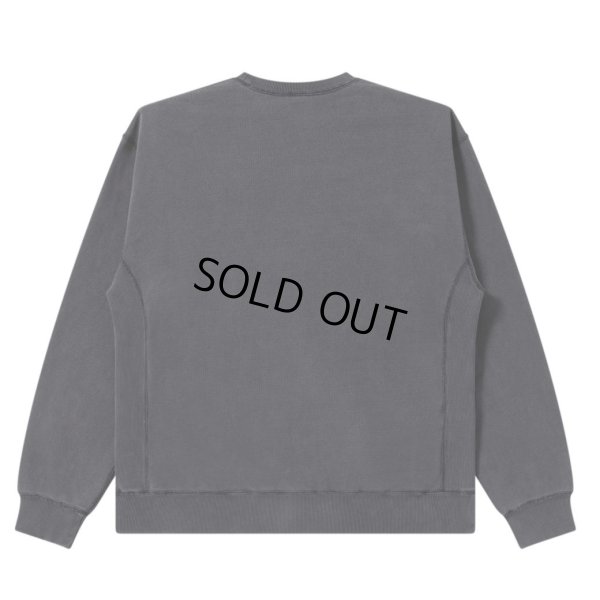 画像2: BlackEyePatch/SMALL OG LABEL PIGMENT DYDED CREW SWEAT（BLACK）