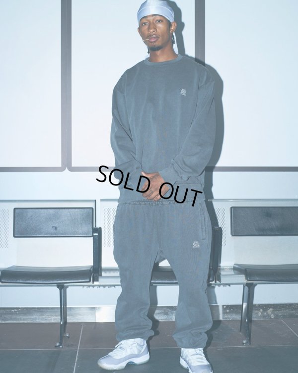 画像3: BlackEyePatch/SMALL OG LABEL PIGMENT DYDED SWEAT PANTS（BLACK）