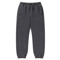 画像1: BlackEyePatch/SMALL OG LABEL PIGMENT DYDED SWEAT PANTS(BLACK) (1)