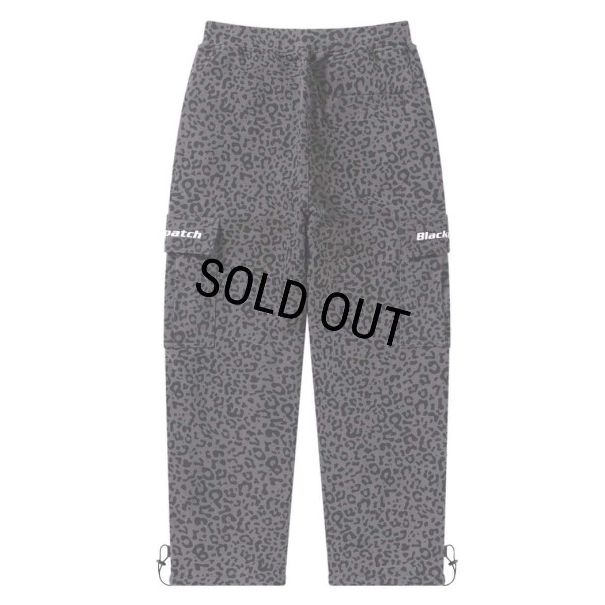 画像2: BlackEyePatch/TACTICAL LOGO LEOPARD CARGO PANTS（CHARCOAL） (2)