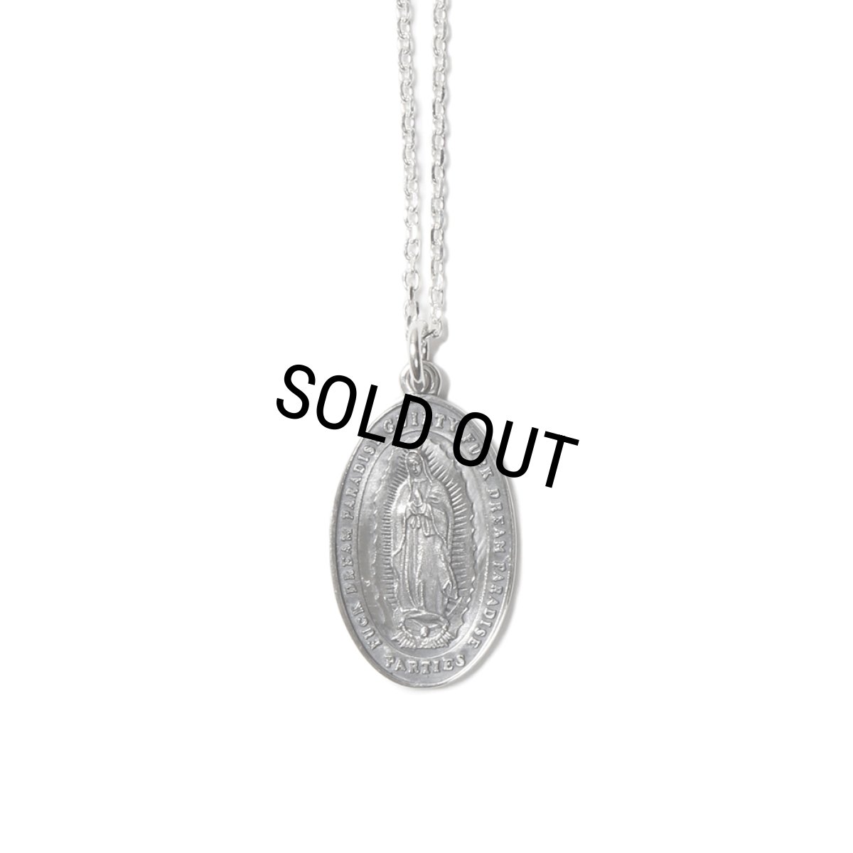 画像1: WACKO MARIA/MEDAI NECKLACE（SILVER）［メダイネックレス-25春夏］ (1)