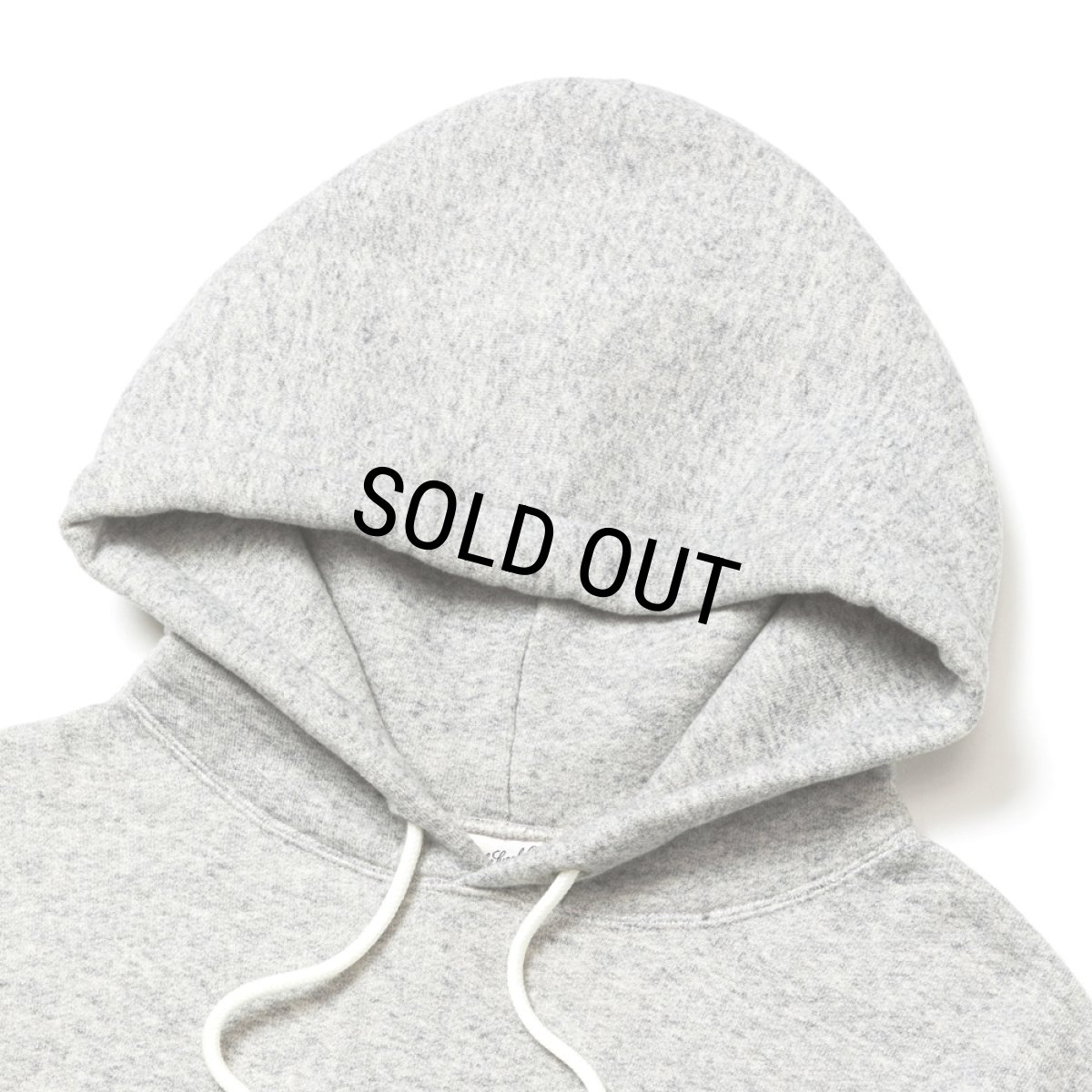 画像2: 【30%OFF】CALEE/L/C DROP PULLOVER HD（MIX GRAY）［プルオーバーパーカー-24秋冬］ (2)