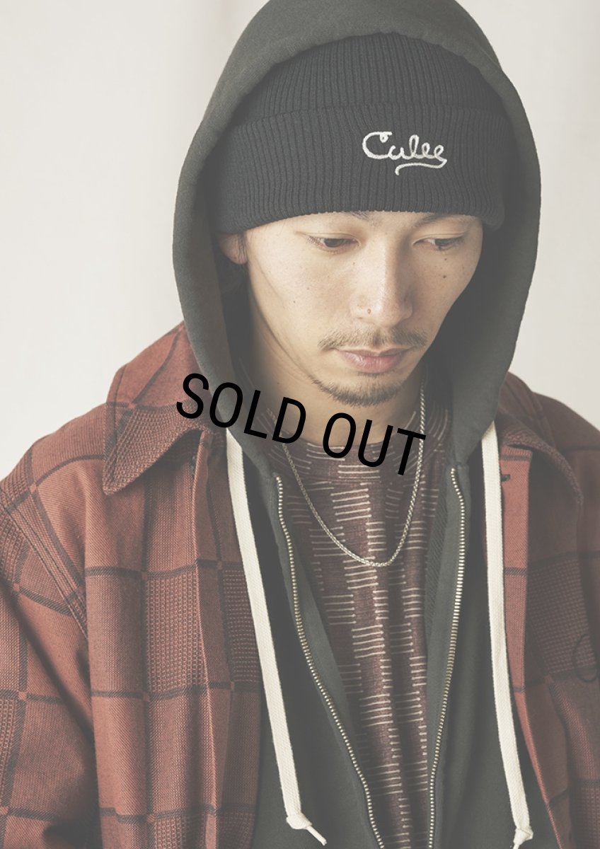 画像3: CALEE/A/R KNIT CAP（BLACK）［ニットキャップ-24秋冬］ (3)