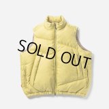 【30%OFF】TIGHTBOOTH/PA DOWN VEST（Yellow）［ダウンベスト-24秋冬］
