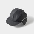 画像1: TIGHTBOOTH/EAR FLAP CAMP CAP（Black）［イヤーフラップキャンプキャップ-24秋冬］ (1)