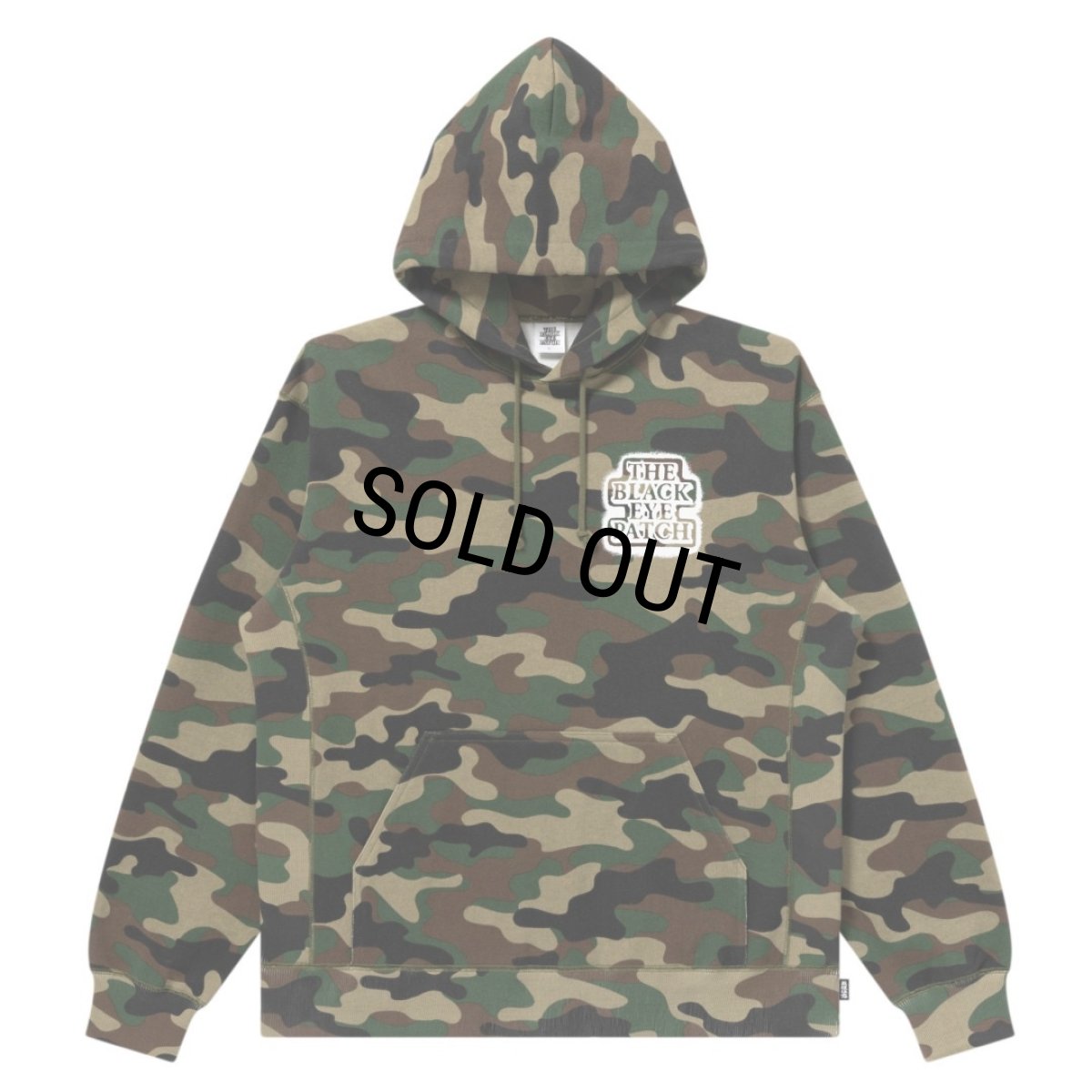 画像2: BlackEyePatch/SPRAYED OG LABEL HOODIE(CAMO) (2)