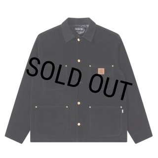 BlackEyePatch/OG LABEL VELOUR COVERALL JACKET(BLACK) - JONAS BlackEyePatch/OG LABEL VELOUR COVERALL JACKET(BLACK) - JONAS