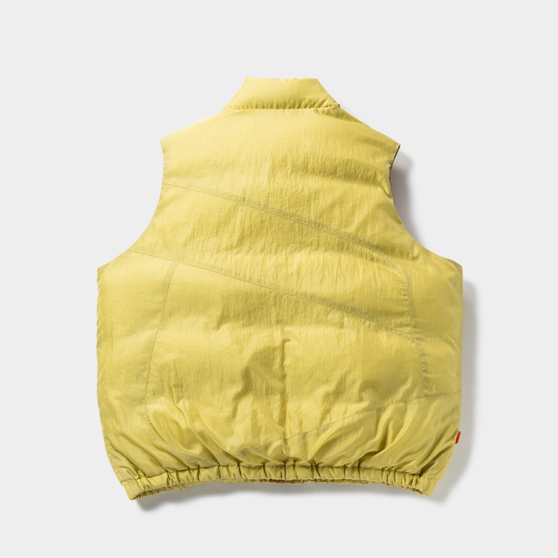 画像2: 【30%OFF】TIGHTBOOTH/PA DOWN VEST（Yellow）［ダウンベスト-24秋冬］