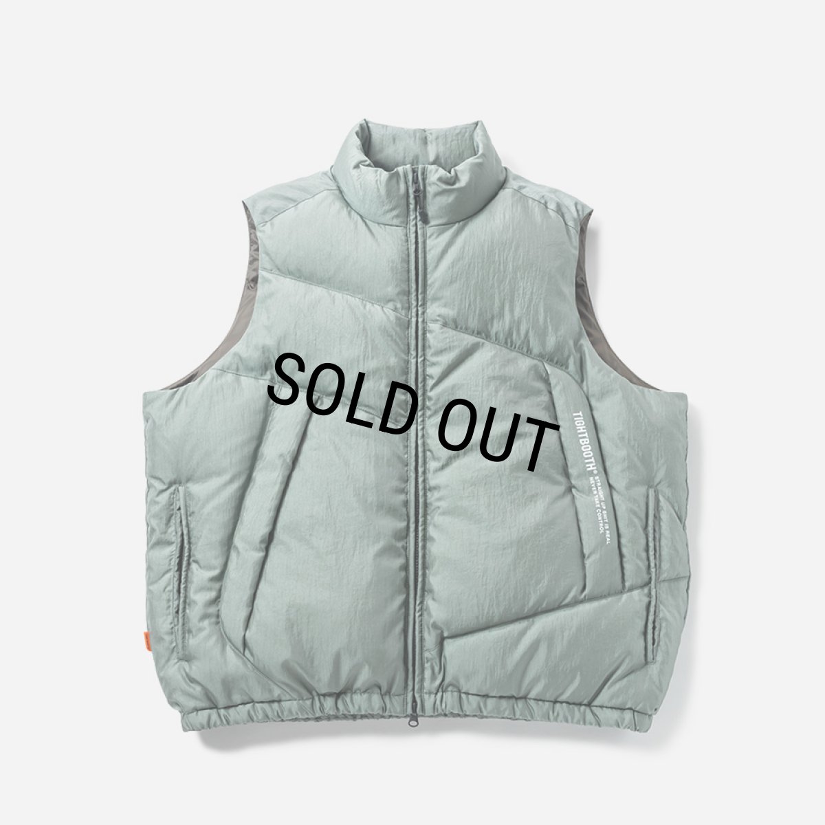 画像1: TIGHTBOOTH/PA DOWN VEST（Sage）［ダウンベスト-24秋冬］ (1)
