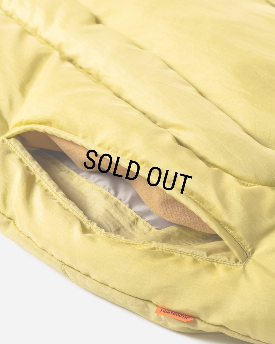 画像8: 【30%OFF】TIGHTBOOTH/PA DOWN VEST（Yellow）［ダウンベスト-24秋冬］ (8)