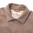 画像3: 【40%OFF】CALEE/C/S CAL NT LOGO OVER COACH JACKET（ASH BROWN）［コットンスウェードコーチJKT-24秋冬］