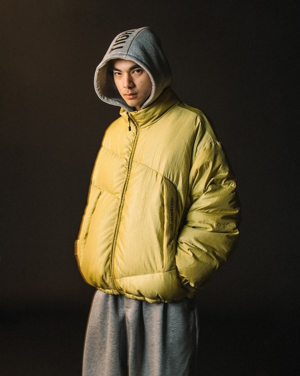 画像4: TIGHTBOOTH/PA DOWN JACKET（Yellow）［ダウンJKT-24秋冬］