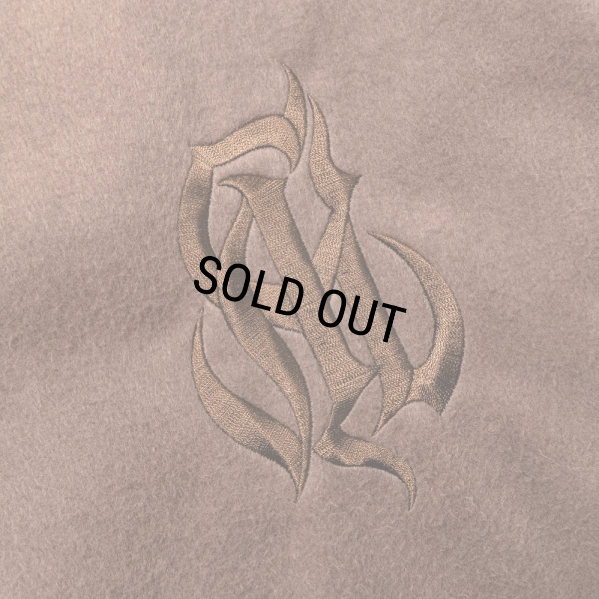 画像4: 【40%OFF】CALEE/C/S CAL NT LOGO OVER COACH JACKET（ASH BROWN）［コットンスウェードコーチJKT-24秋冬］ (4)