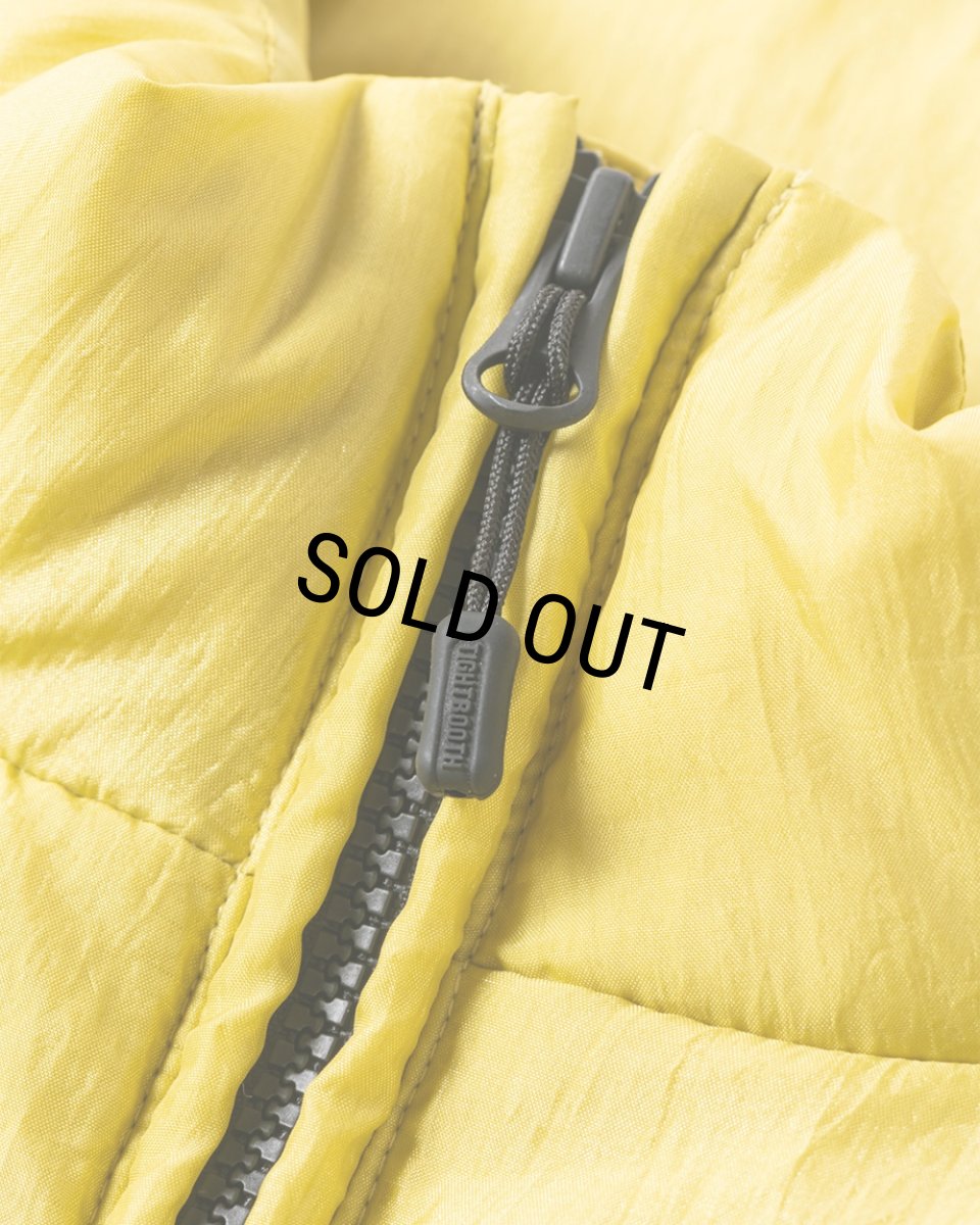画像4: 【30%OFF】TIGHTBOOTH/PA DOWN VEST（Yellow）［ダウンベスト-24秋冬］ (4)