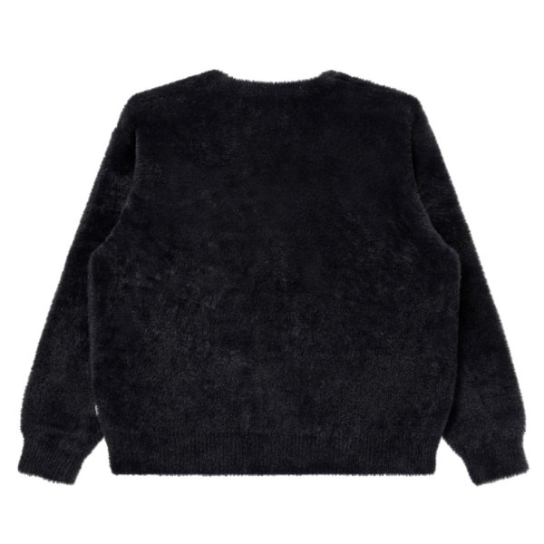 画像2: BlackEyePatch/OG LABEL SHAGGY CARDIGAN（BLACK）