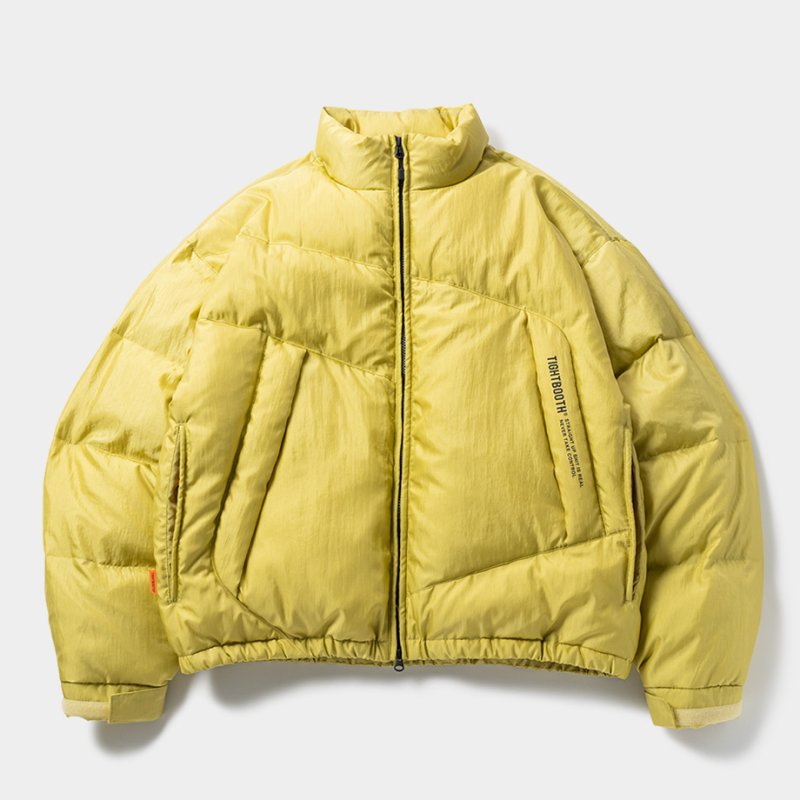 画像1: 【30%OFF】TIGHTBOOTH/PA DOWN JACKET（Yellow）［ダウンJKT-24秋冬］