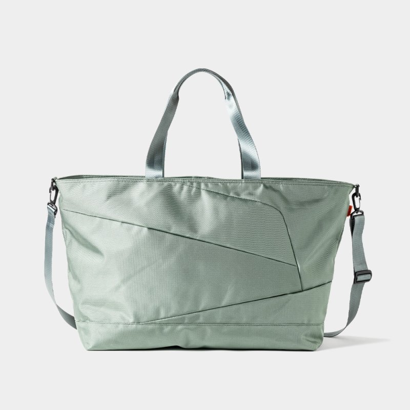 画像2: 【30%OFF】TIGHTBOOTH/BIG TOTE BAG（Sage）［ビッグトートバッグ-24秋冬］