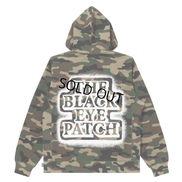 画像1: BlackEyePatch/SPRAYED OG LABEL HOODIE（CAMO）