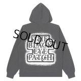 BlackEyePatch/SPRAYED OG LABEL HOODIE（BLACK）