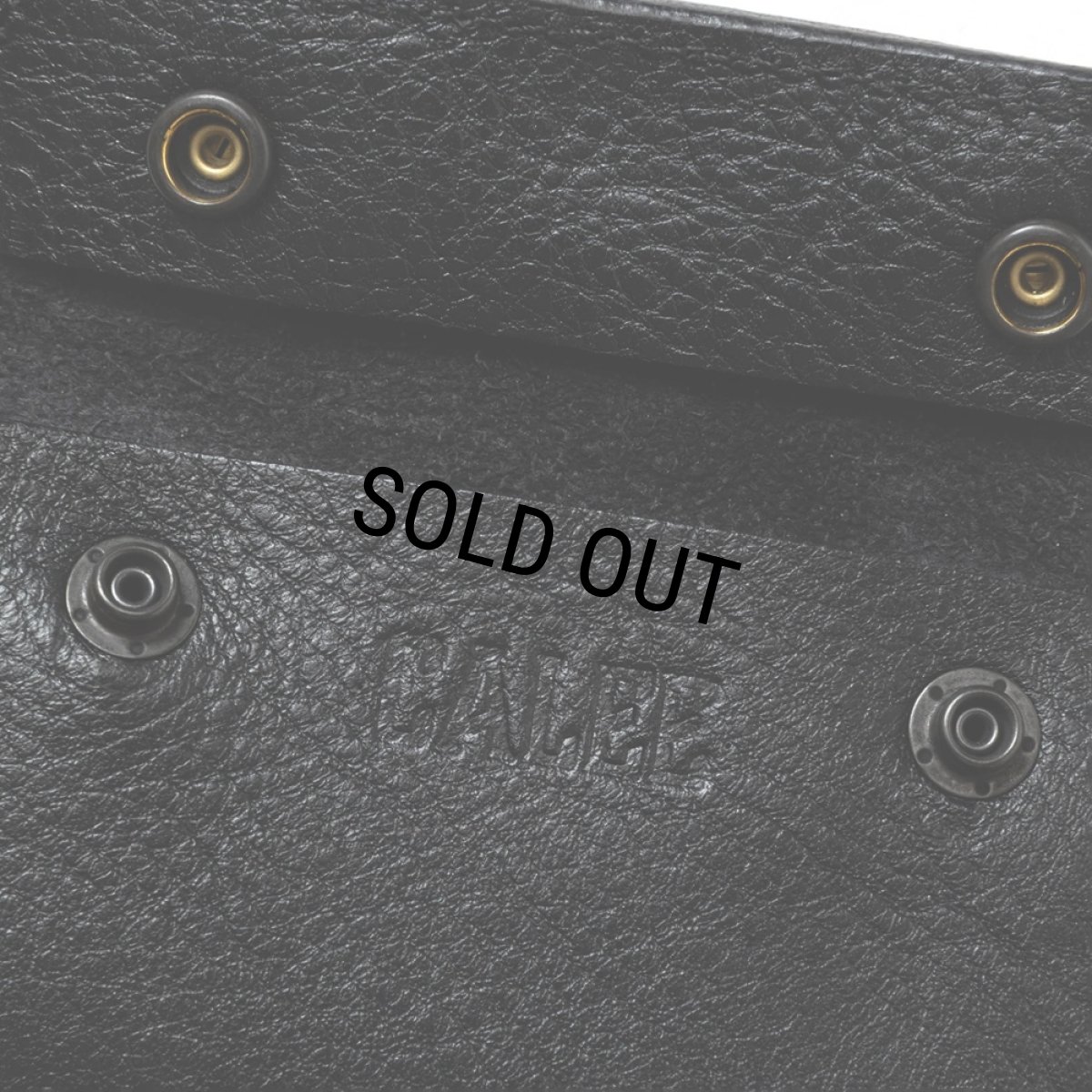 画像7: CALEE/STUDS LEATHER KEY CASE（BLACK）［キーケース-24秋冬］ (7)
