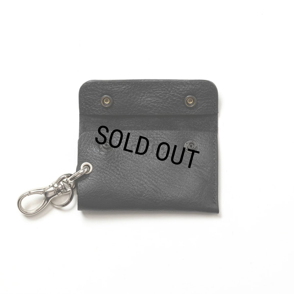 画像5: CALEE/STUDS LEATHER KEY CASE（BLACK）［キーケース-24秋冬］ (5)