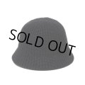 COOTIE PRODUCTIONS/Rib Stitch Knit Crusher Hat（Black）［クラッシャーハット-24秋冬］