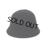 COOTIE PRODUCTIONS/Rib Stitch Knit Crusher Hat（Black）［クラッシャーハット-24秋冬］