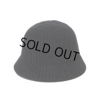COOTIE PRODUCTIONS/Rib Stitch Knit Crusher Hat（Black）［クラッシャーハット-24秋冬］