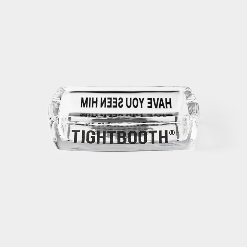 画像3: TIGHTBOOTH/TBKB / GLASS ASH TRAY（Clear）［アシュトレイ-24冬］