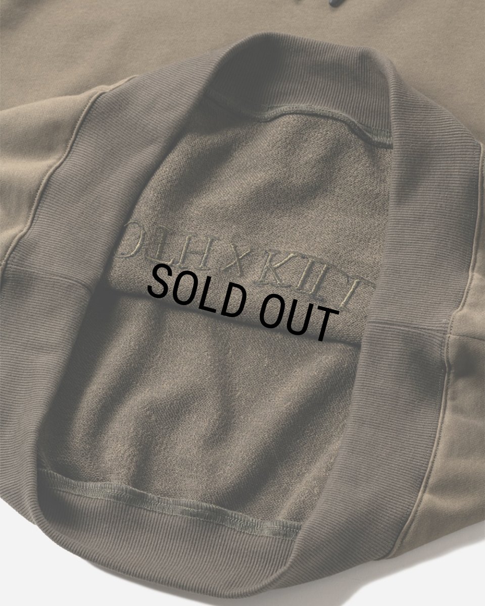 画像9: 【40%OFF】TIGHTBOOTH/TBKB / CYBORG HOODIE（Olive）［サイボーグフーディー-24冬］ (9)