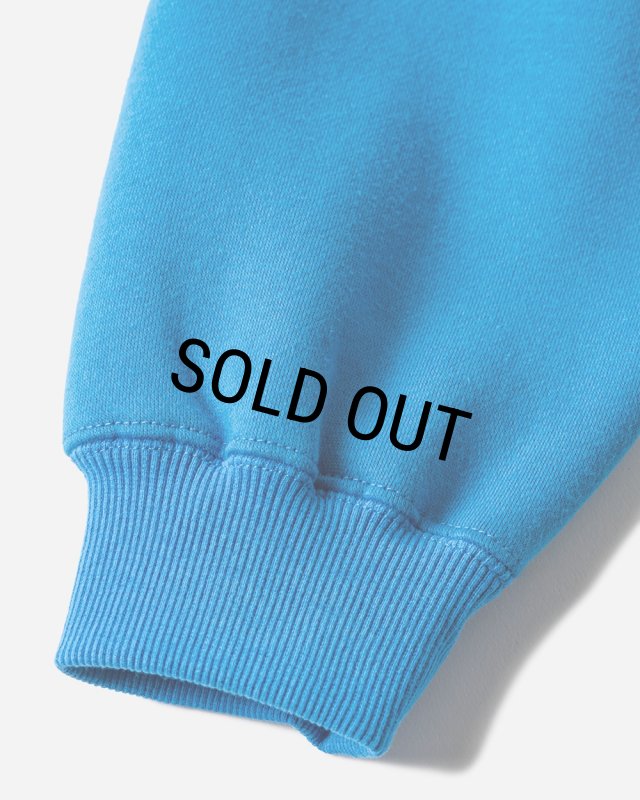 極美品TIGHTBOOTH TBKB HAND SIGN CREW SWEAT TIGHTBOOTH/TBKB / HAND SIGN CREW SWEAT（Blue）［クルースウェット