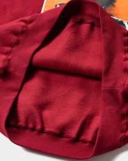 画像6: TIGHTBOOTH/TBKB / HAVE YOU SEEN HIM CREW SWEAT（Burgundy）［クルースウェット-24冬］ (6)