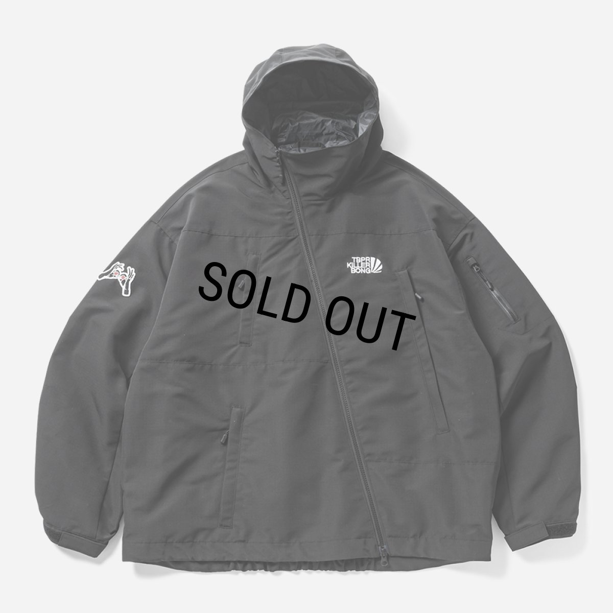 画像1: 【30%OFF】TIGHTBOOTH/TBKB / KB TACTICAL JKT（Black）［タクティカルJKT-24冬］ (1)