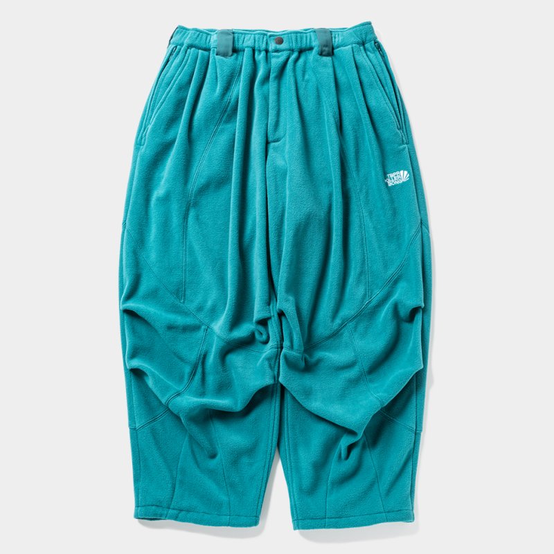 画像1: 【30%OFF】TIGHTBOOTH/TBKB / FLEECE BALLOON PANTS（Teal）［フリースバルーンパンツ-24冬］