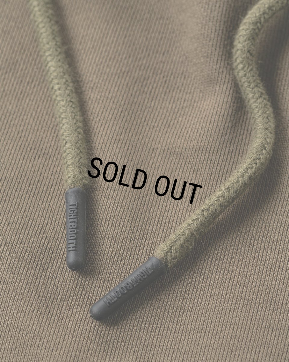 画像4: 【40%OFF】TIGHTBOOTH/TBKB / CYBORG HOODIE（Olive）［サイボーグフーディー-24冬］ (4)
