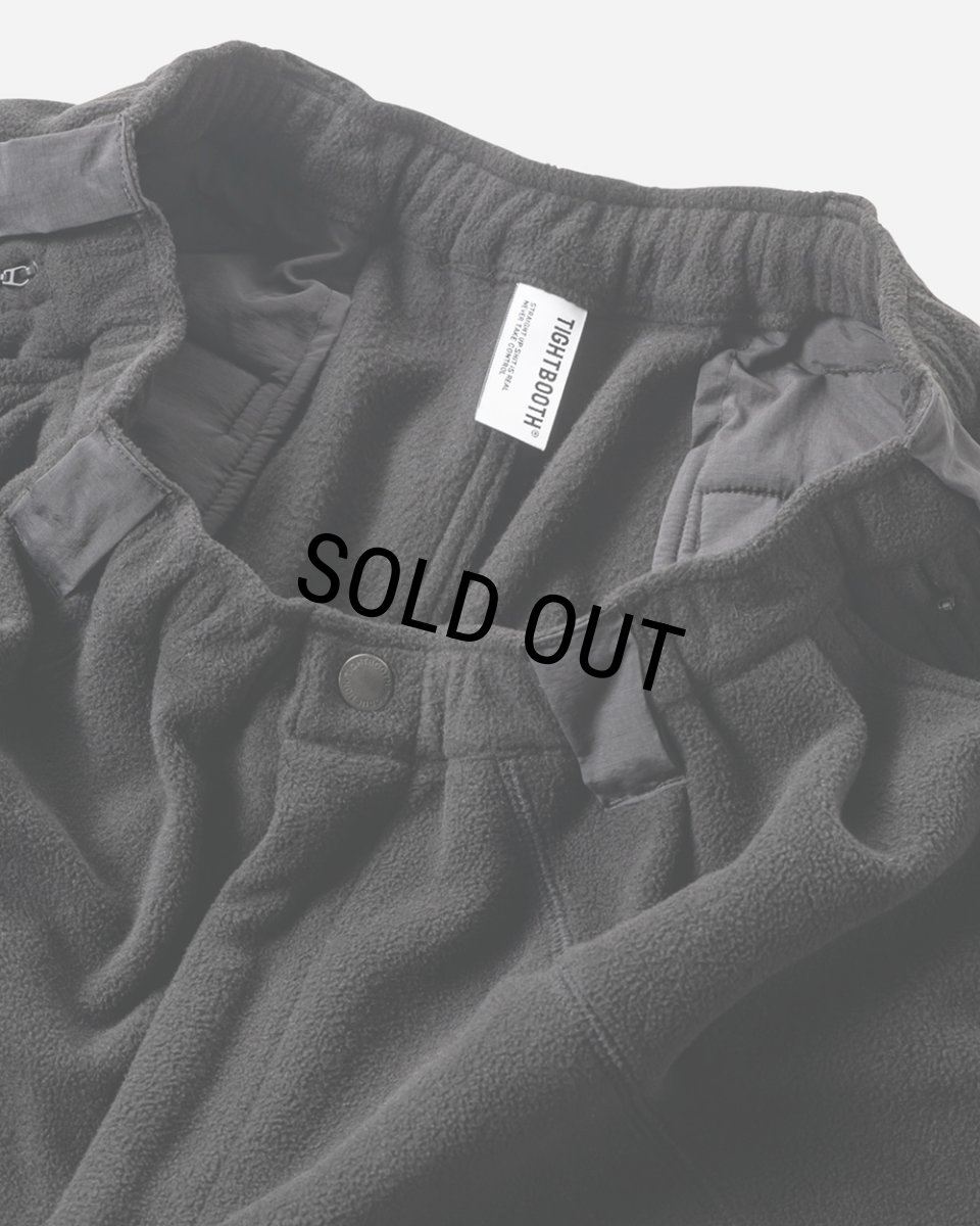 画像4: 【30%OFF】TIGHTBOOTH/TBKB / FLEECE BALLOON PANTS（Black）［フリースバルーンパンツ-24冬］ (4)