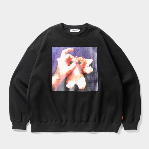 他の写真1: TIGHTBOOTH/TBKB / HAND SIGN CREW SWEAT（Black）［クルースウェット-24冬］