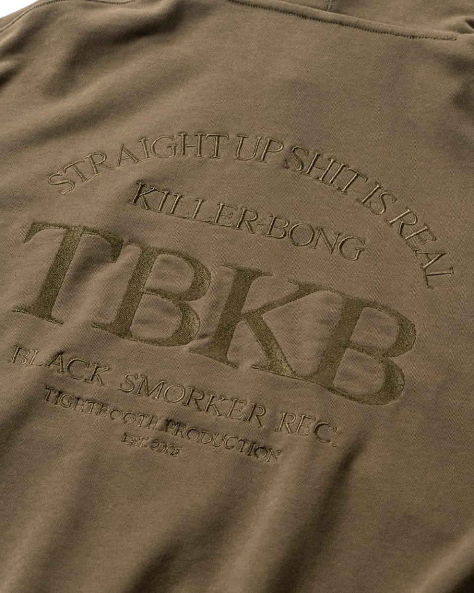 画像10: 【30%OFF】TIGHTBOOTH/TBKB / CYBORG HOODIE（Olive）［サイボーグフーディー-24冬］ (10)