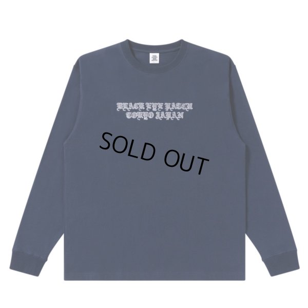 画像1: BlackEyePatch/LINCOLN BLACKLETTERS L/S TEE（NAVY）