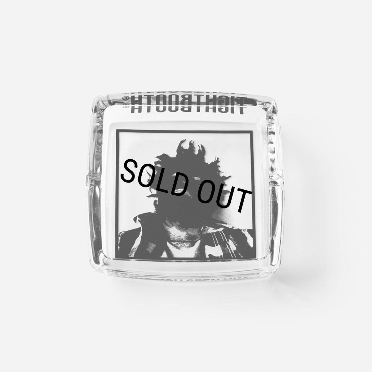 画像2: TIGHTBOOTH/TBKB / GLASS ASH TRAY（Clear）［アシュトレイ-24冬］ (2)