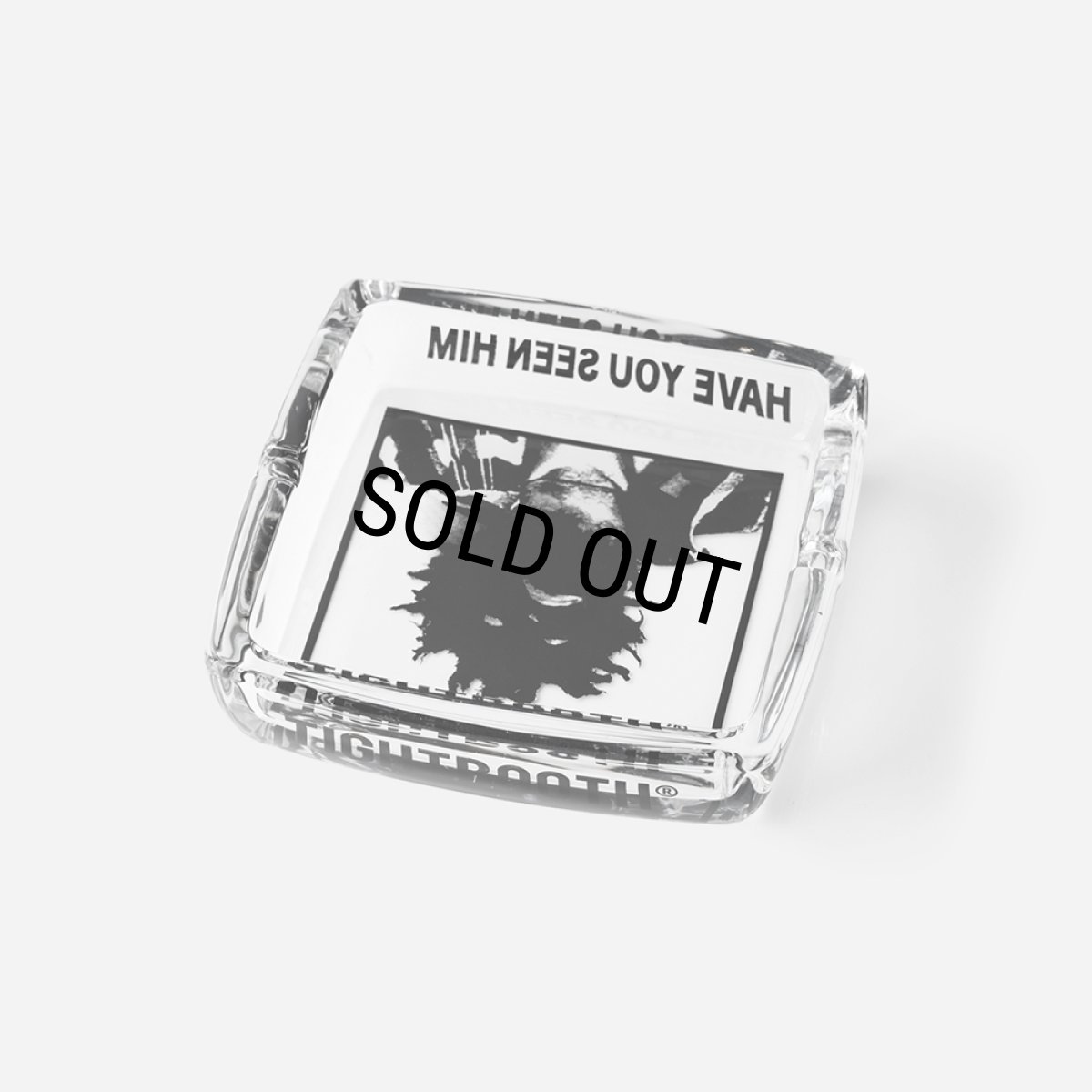 画像3: TIGHTBOOTH/TBKB / GLASS ASH TRAY（Clear）［アシュトレイ-24冬］ (3)