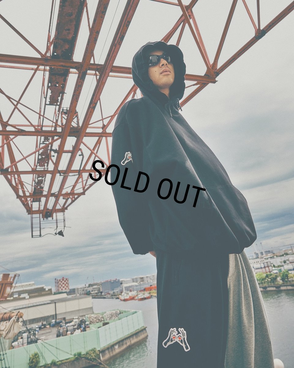 画像4: 【30%OFF】TIGHTBOOTH/TBKB / CYBORG HOODIE（Black）［サイボーグフーディー-24冬］ (4)