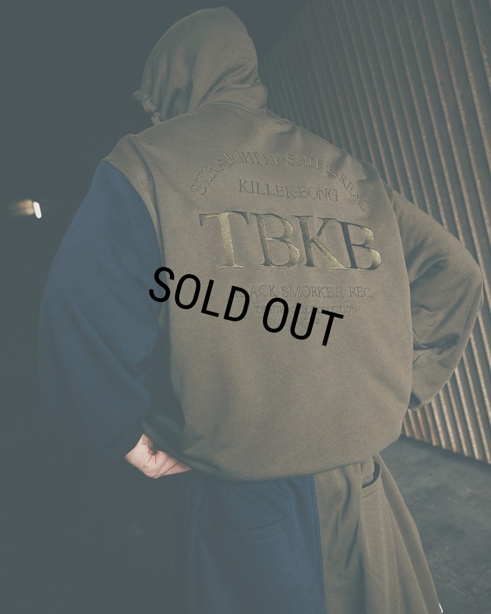 画像12: 【40%OFF】TIGHTBOOTH/TBKB / CYBORG HOODIE（Olive）［サイボーグフーディー-24冬］ (12)