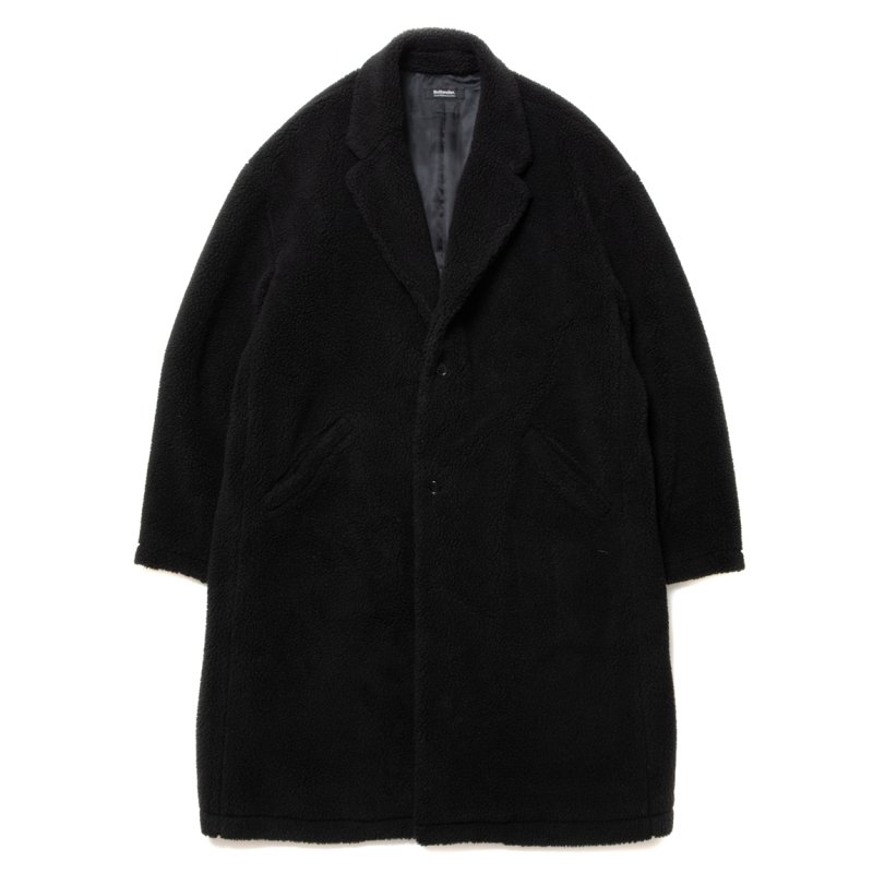 画像1: 【40%OFF】ROTTWEILER/R9 BOA COAT（BLACK）［ボアコート-23秋冬］