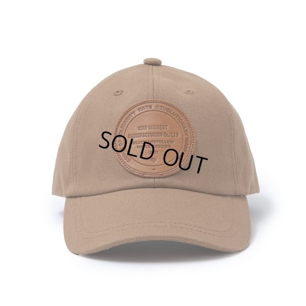 画像1: 【30%OFF】RATS/CANVAS LEATHER PATCH CAP（各色）［キャンバスレザーパッチキャップ-23秋冬］