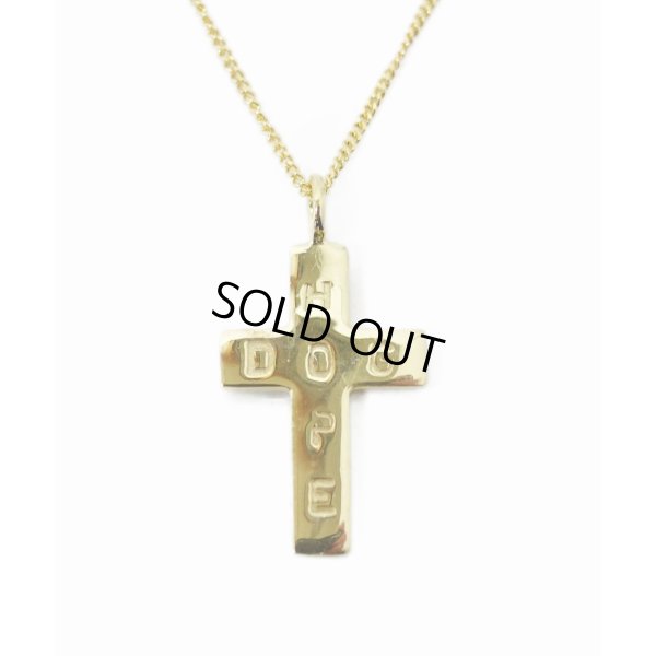 画像1: ROTTWEILER/Dog Chain Rosario（GOLD）［ドッグチェーンロザリオ-24秋冬］