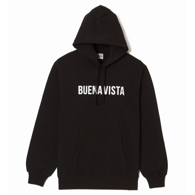 画像1: BUENA VISTA/BUENA VISTA LOGO HOODIE（BLACK）［プルオーバーパーカー-24春夏］