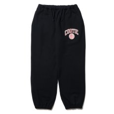 画像1: COOTIE PRODUCTIONS/Heavy Oz Sweat Easy Pants（COLLEGE）（Black）［スウェットイージーパンツ-23春夏］ (1)