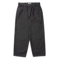 COOTIE PRODUCTIONS/5 Pocket Baggy Denim Pants（Black One Wash）［ワンウォッシュバギーデニムパンツ-23春夏］